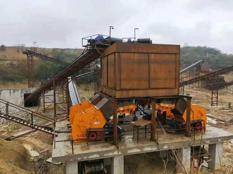 固定式聯(lián)合破碎生產(chǎn)線在廣西